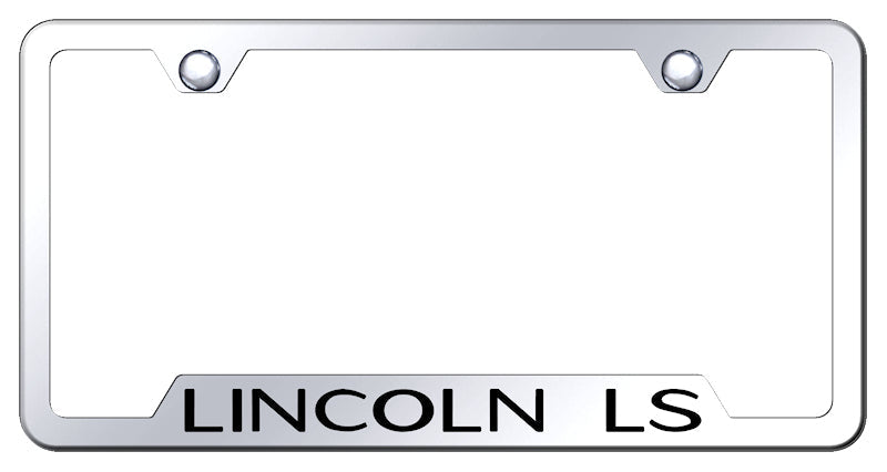 Lincoln LS Cut-Out Frame - Laser Etched Mirrored