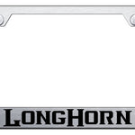 Longhorn Cut-Out Frame - Laser Etched Brushed