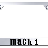 Mach 1 Cut-Out Frame - Laser Etched Mirrored