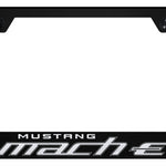 Mach-E Cut-Out Frame - Laser Etched Black