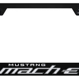 Mach-E Cut-Out Frame - Laser Etched Black