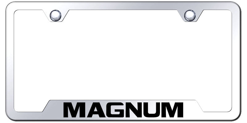 Magnum Cut-Out Frame - Laser Etched Mirrored