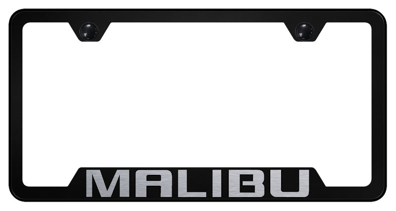 Malibu Cut-Out Frame - Laser Etched Black