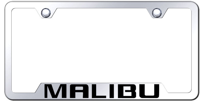 Malibu Cut-Out Frame - Laser Etched Mirrored