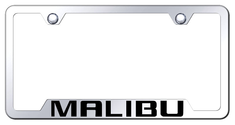 Malibu Cut-Out Frame - Laser Etched Mirrored