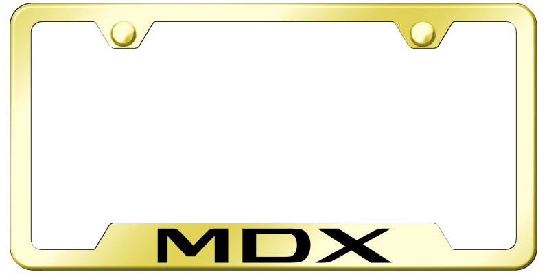 MDX Cut-Out Frame - Laser Etched Gold