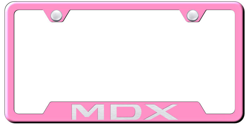 MDX Cut-Out Frame - Laser Etched Pink