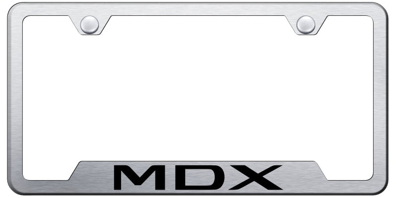 MDX Cut-Out Frame - Laser Etched Brushed