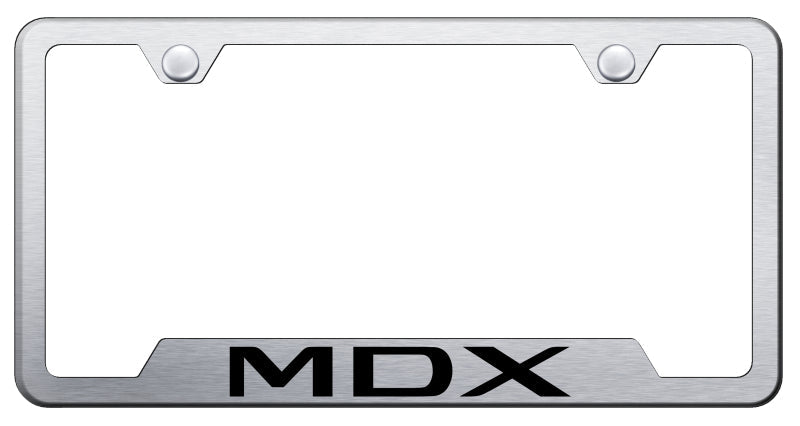 MDX Cut-Out Frame - Laser Etched Brushed