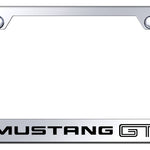 Mustang GT Cut-Out Frame - Laser Etched Mirrored