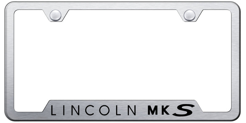 MKS Cut-Out Frame - Laser Etched Brushed