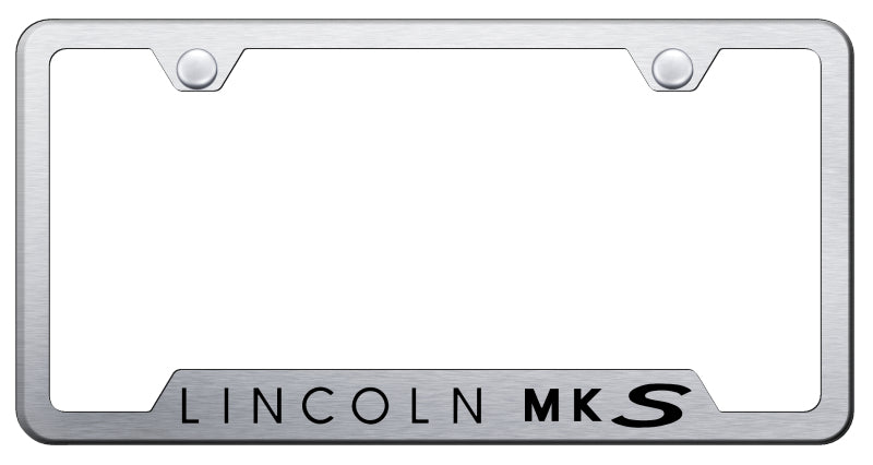 MKS Cut-Out Frame - Laser Etched Brushed