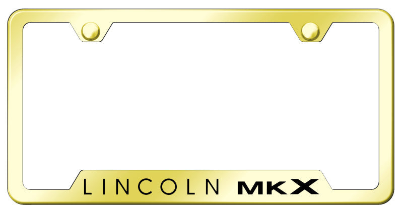 MKX Cut-Out Frame - Laser Etched Gold