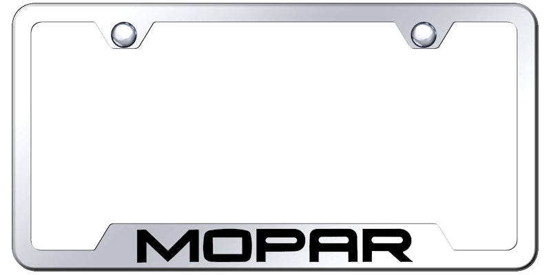 Mopar Cut-Out Frame - Laser Etched Mirrored