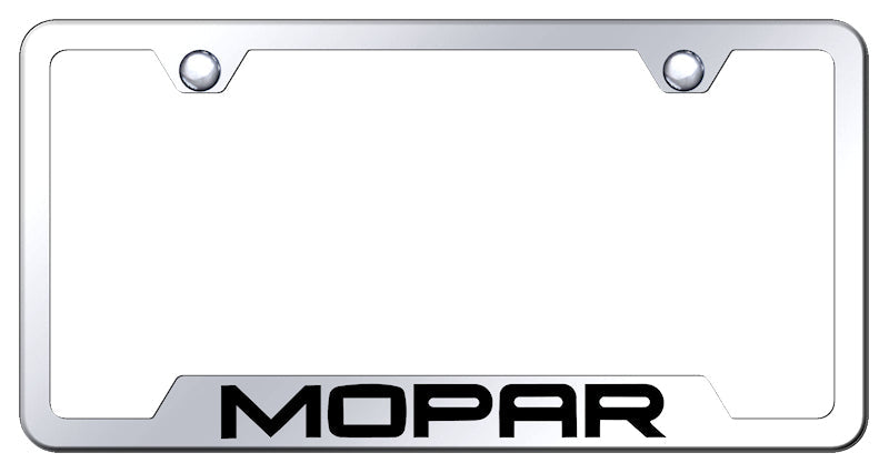 Mopar Cut-Out Frame - Laser Etched Mirrored