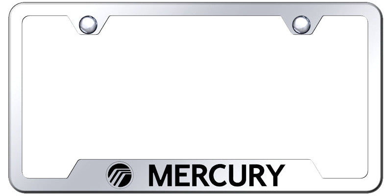 Mercury Cut-Out Frame - Laser Etched Mirrored