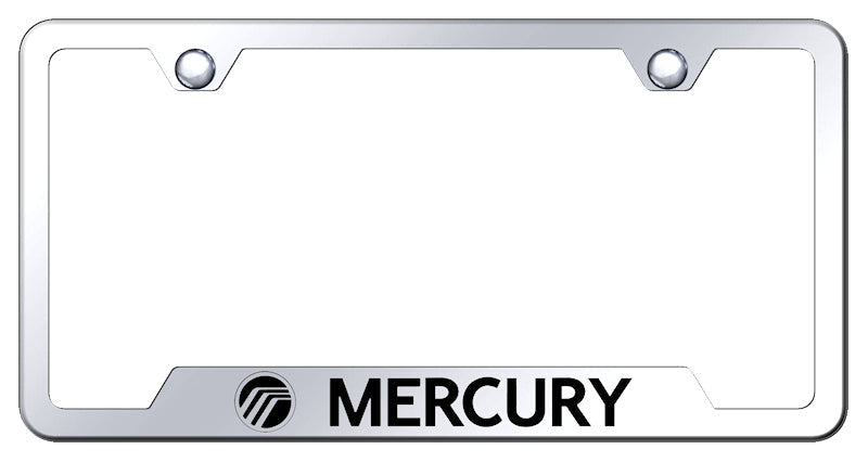 Mercury Cut-Out Frame - Laser Etched Mirrored