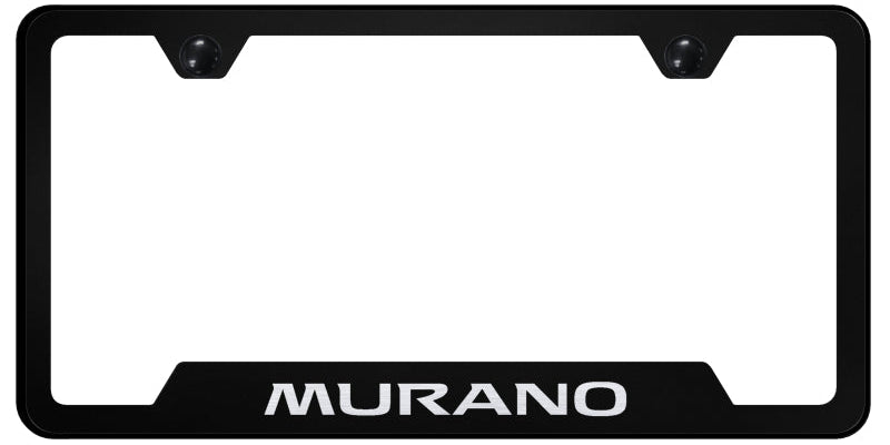 Murano Cut-Out Frame - Laser Etched Black