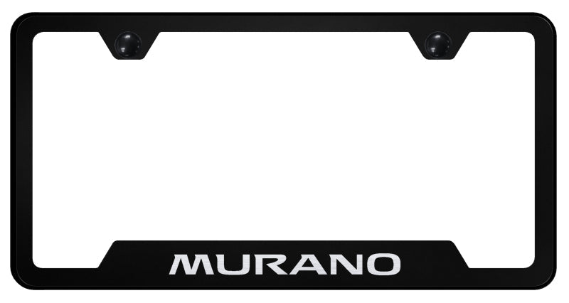 Murano Cut-Out Frame - Laser Etched Black