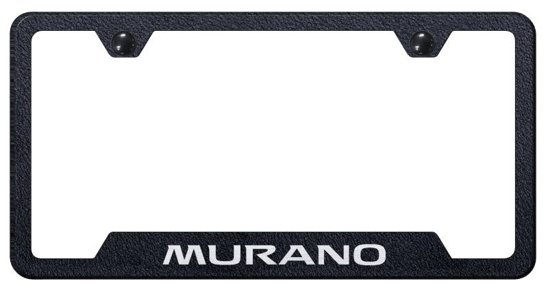 Murano Cut-Out Frame - Laser Etched Rugged Black