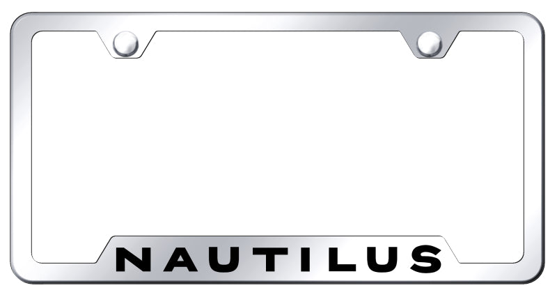 Nautilus Cut-Out Frame - Laser Etched Mirrored