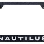 Nautilus Cut-Out Frame - Laser Etched Rugged Black