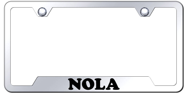 NOLA Cut-Out Frame - Laser Etched Mirrored