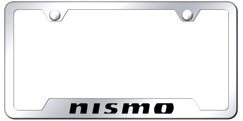 Nismo Cut-Out Frame - Laser Etched Mirrored