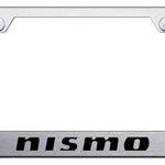 Nismo Cut-Out Frame - Laser Etched Brushed