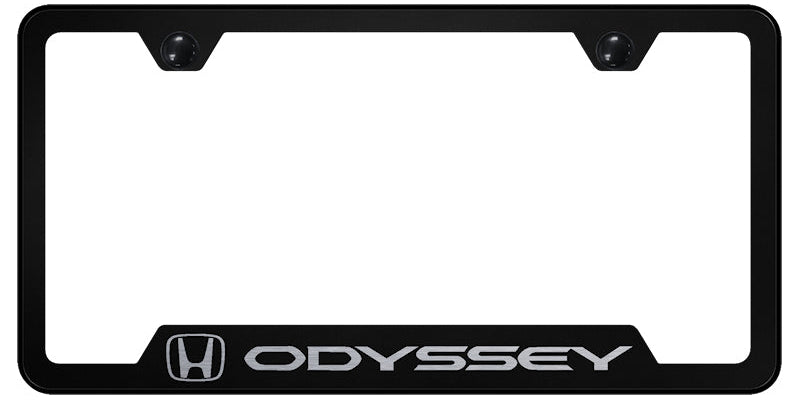 Odyssey Cut-Out Frame - Laser Etched Black