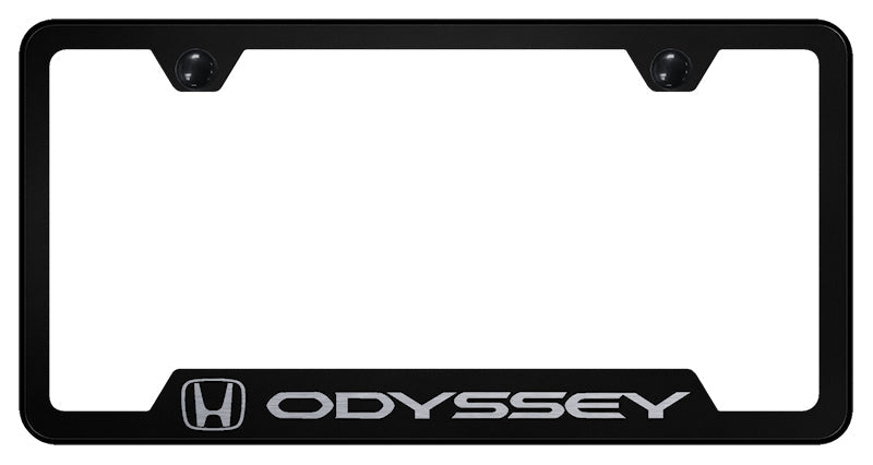 Odyssey Cut-Out Frame - Laser Etched Black