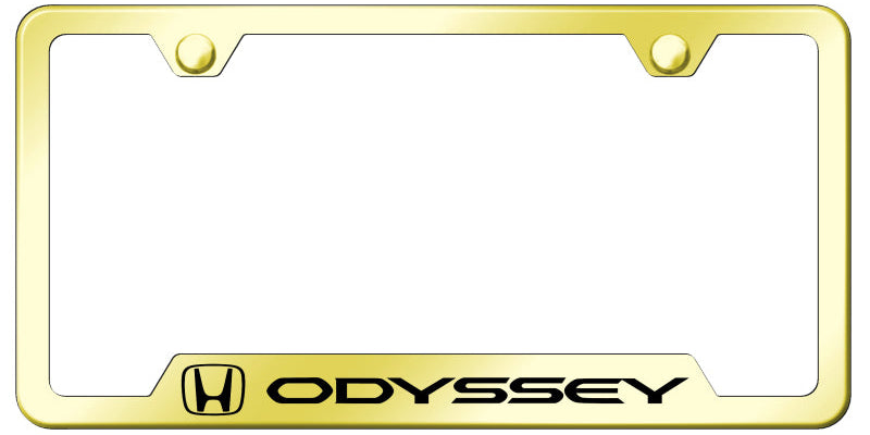 Odyssey Cut-Out Frame - Laser Etched Gold