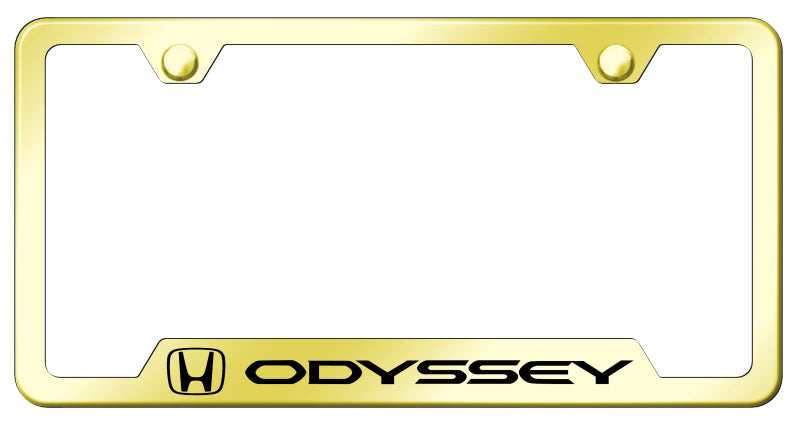 Odyssey Cut-Out Frame - Laser Etched Gold