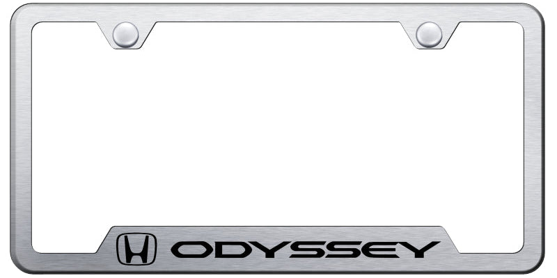 Odyssey Cut-Out Frame - Laser Etched Brushed