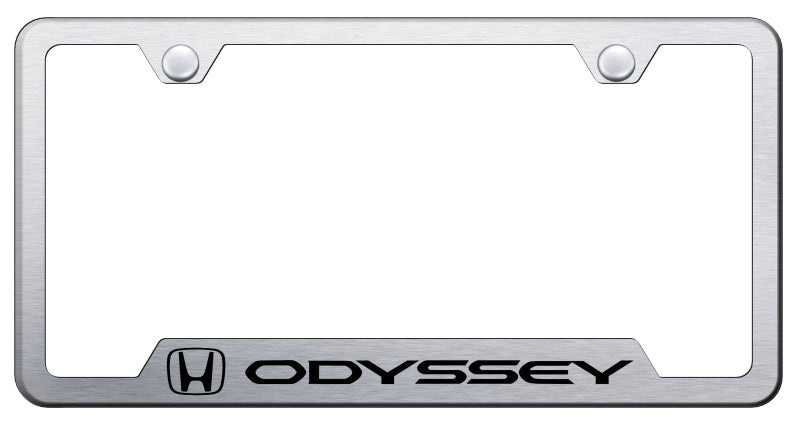 Odyssey Cut-Out Frame - Laser Etched Brushed