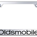 Oldsmobile Cut-Out Frame - Laser Etched Mirrored