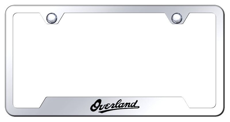 Overland Cut-Out Frame - Laser Etched Mirrored