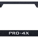 Pro-4X Cut-Out Frame - Laser Etched Rugged Black