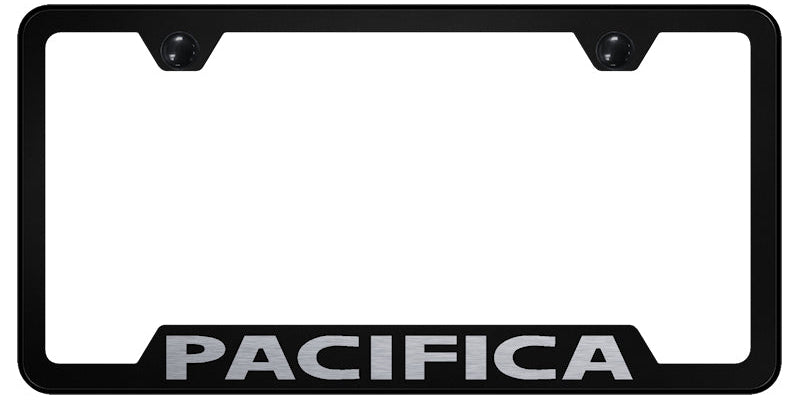 Pacifica Cut-Out Frame - Laser Etched Black