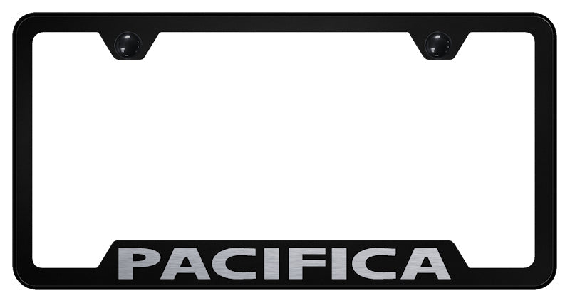 Pacifica Cut-Out Frame - Laser Etched Black