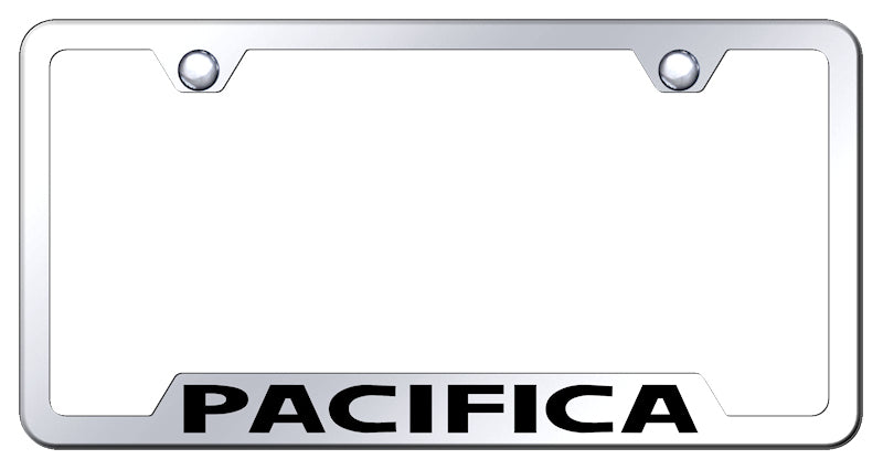 Pacifica Cut-Out Frame - Laser Etched Mirrored