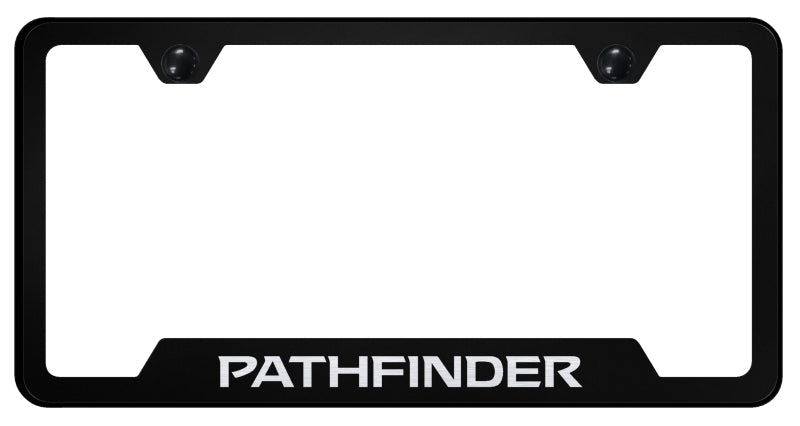 Pathfinder Cut-Out Frame - Laser Etched Black