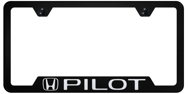 Pilot Cut-Out Frame - Laser Etched Black