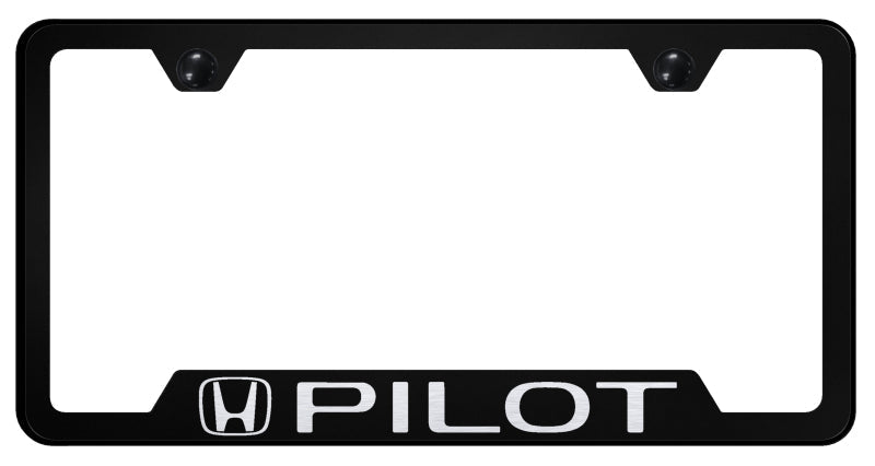 Pilot Cut-Out Frame - Laser Etched Black