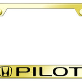 Pilot Cut-Out Frame - Laser Etched Gold