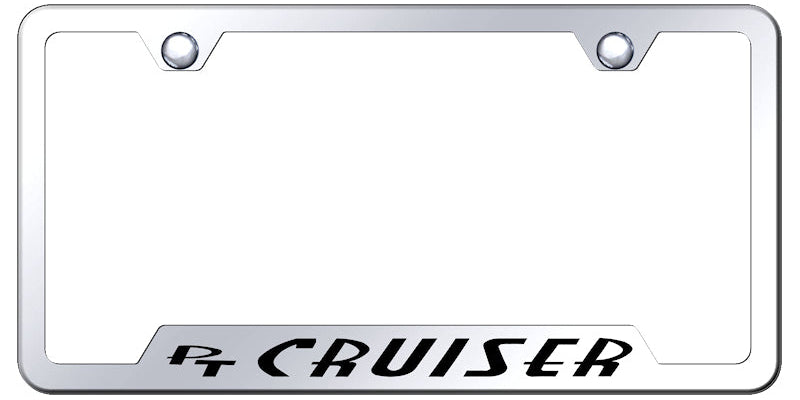 PT Cruiser Cut-Out Frame - Laser Etched Mirrored