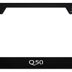 Q50 Cut-Out Frame - Laser Etched Black