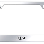 Q50 Cut-Out Frame - Laser Etched Mirrored