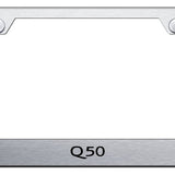 Q50 Cut-Out Frame - Laser Etched Brushed