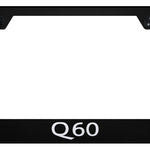 Q60 Cut-Out Frame - Laser Etched Black